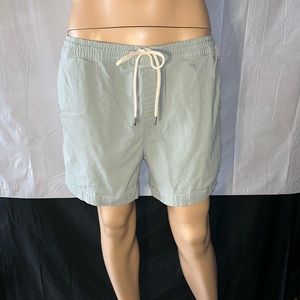 Pull-on drawstring shorts